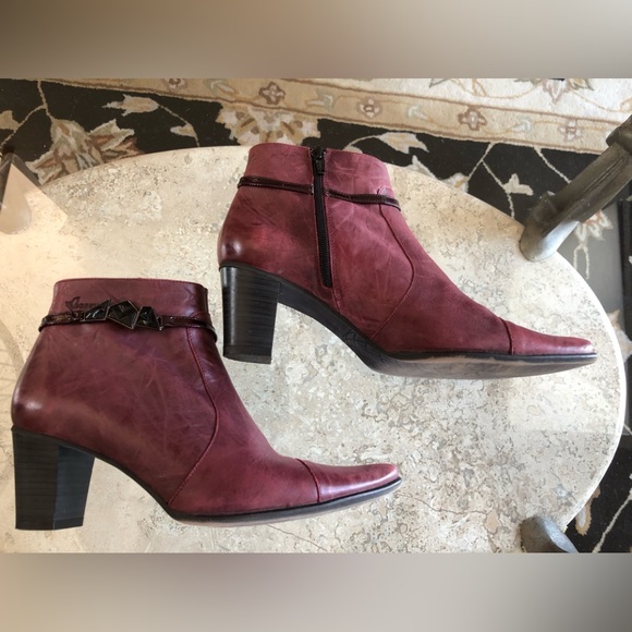 Dorking, Women’s 7.5 -38 Euro, Lightweight Leather Ankle Boots, Side Zip, GUC - Picture 10 of 16